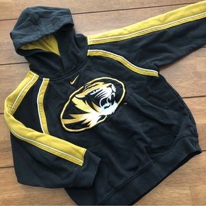 Nike Kids Mizzou Hoodie sz 6 (University of Missouri Tigers)